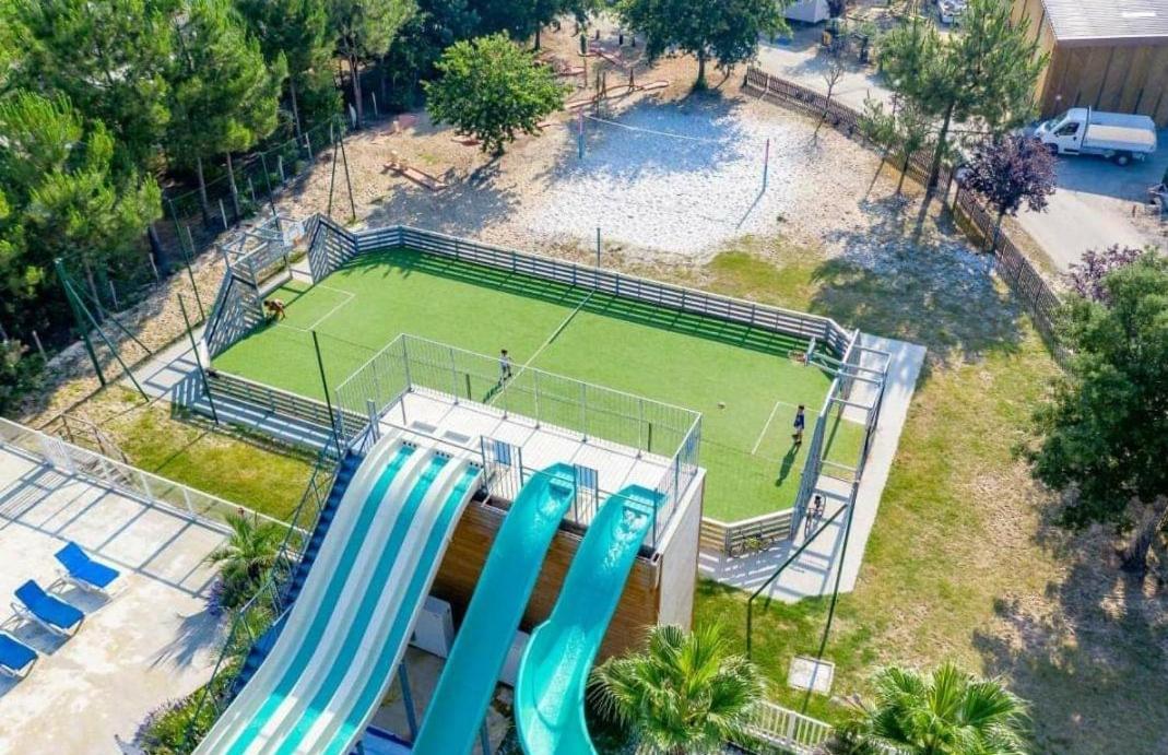 Camping Des Dunes De Contis Mobilhome 3Ch, Saint-Julien-en-Born Eksteriør bilde