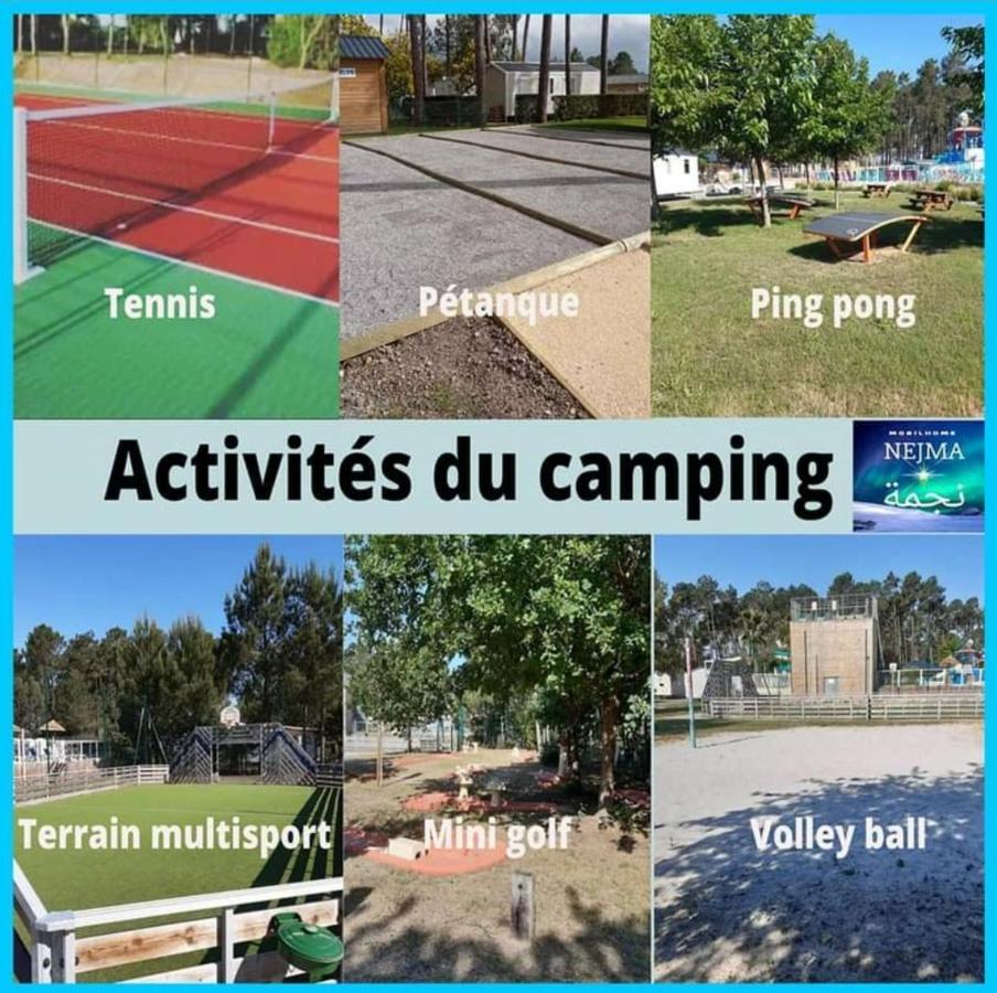 Camping Des Dunes De Contis Mobilhome 3Ch, Saint-Julien-en-Born Eksteriør bilde