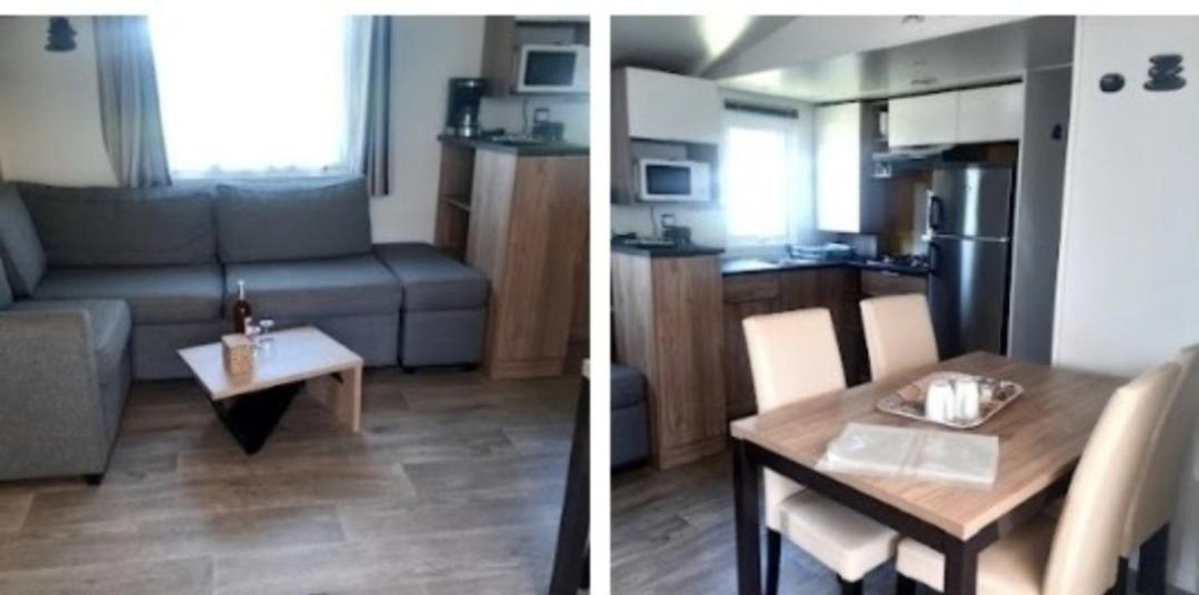 Camping Des Dunes De Contis Mobilhome 3Ch, Saint-Julien-en-Born Eksteriør bilde