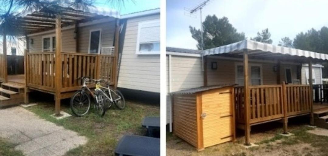 Camping Des Dunes De Contis Mobilhome 3Ch, Saint-Julien-en-Born Eksteriør bilde
