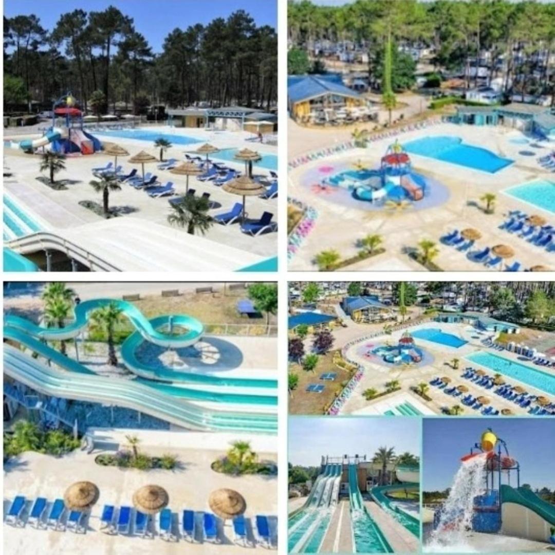 Camping Des Dunes De Contis Mobilhome 3Ch, Saint-Julien-en-Born Eksteriør bilde